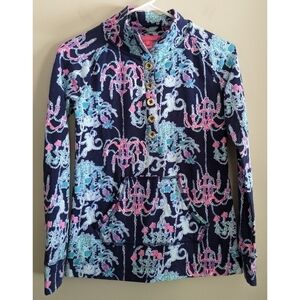 Lilly Pulitzer Captain Popover in Pop Up Monkey Trouble Size XXS